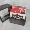 Luksusforretningsgaver - Tre 3D-puslespill "Cube" med farge UV-utskrift og spesialboks