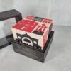 Prabangios verslo dovanos - Medinė 3D dėlionė "Kubas" su spalvota UV spauda ir specialia dėžute