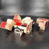 Luksusforretningsgaver - Tre 3D-puslespill "Cube" med farge UV-utskrift og spesialboks